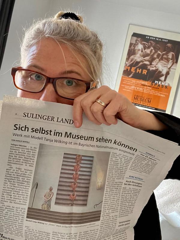 Sich selbst im Museum sehen